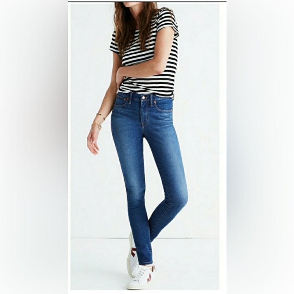 Madewell 9" High Rise Skinny Jean Size 25